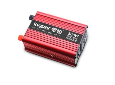 500W Power Inverter (12V DC to 220V AC Converter)