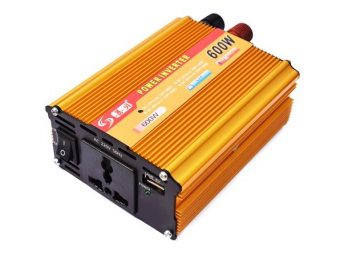 600W Power Inverter (12V DC to 220V AC Converter)